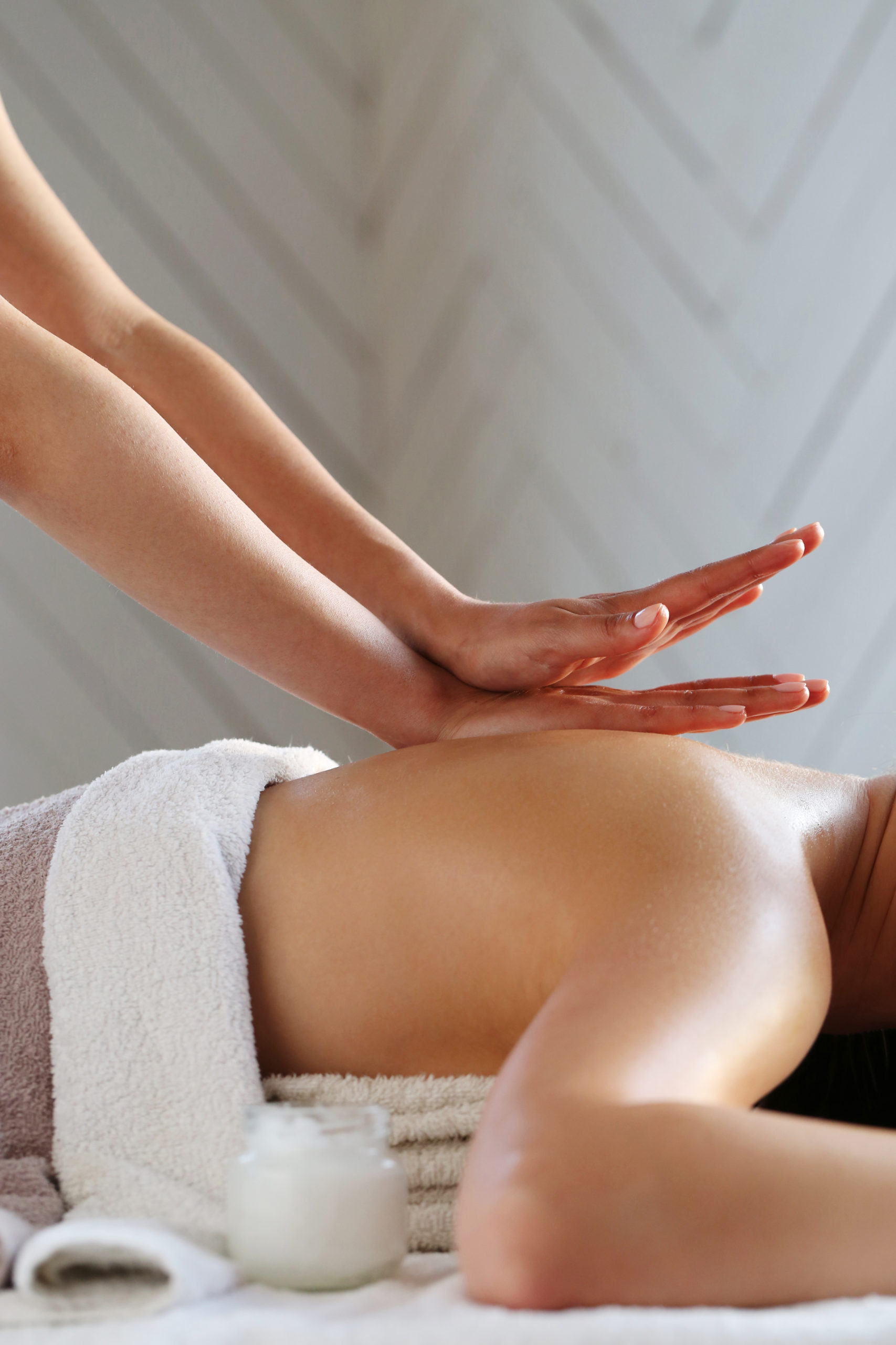 Beauty. Girl in the spa salon